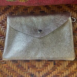 Boheme Wallet/Bag - White Gold/Silver